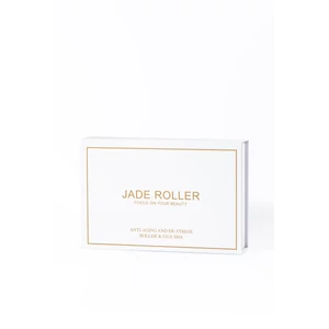 A & ONE Holdkő Arc Masszírozó Jade Roller És Gua Sha Szett Dobozban