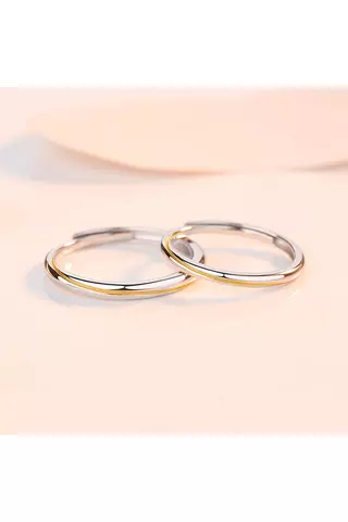 A & ONE "Anya-Lánya" gyűrűk 2 méretben S925 ezüst karikagyűrű 19mm